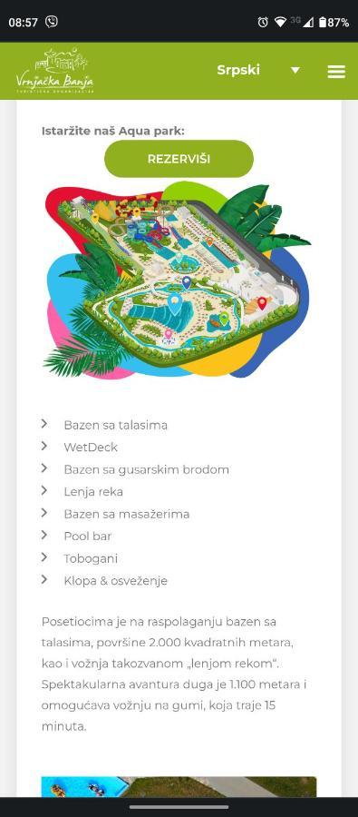 Apartman Raj Врнячка-Баня Екстер'єр фото